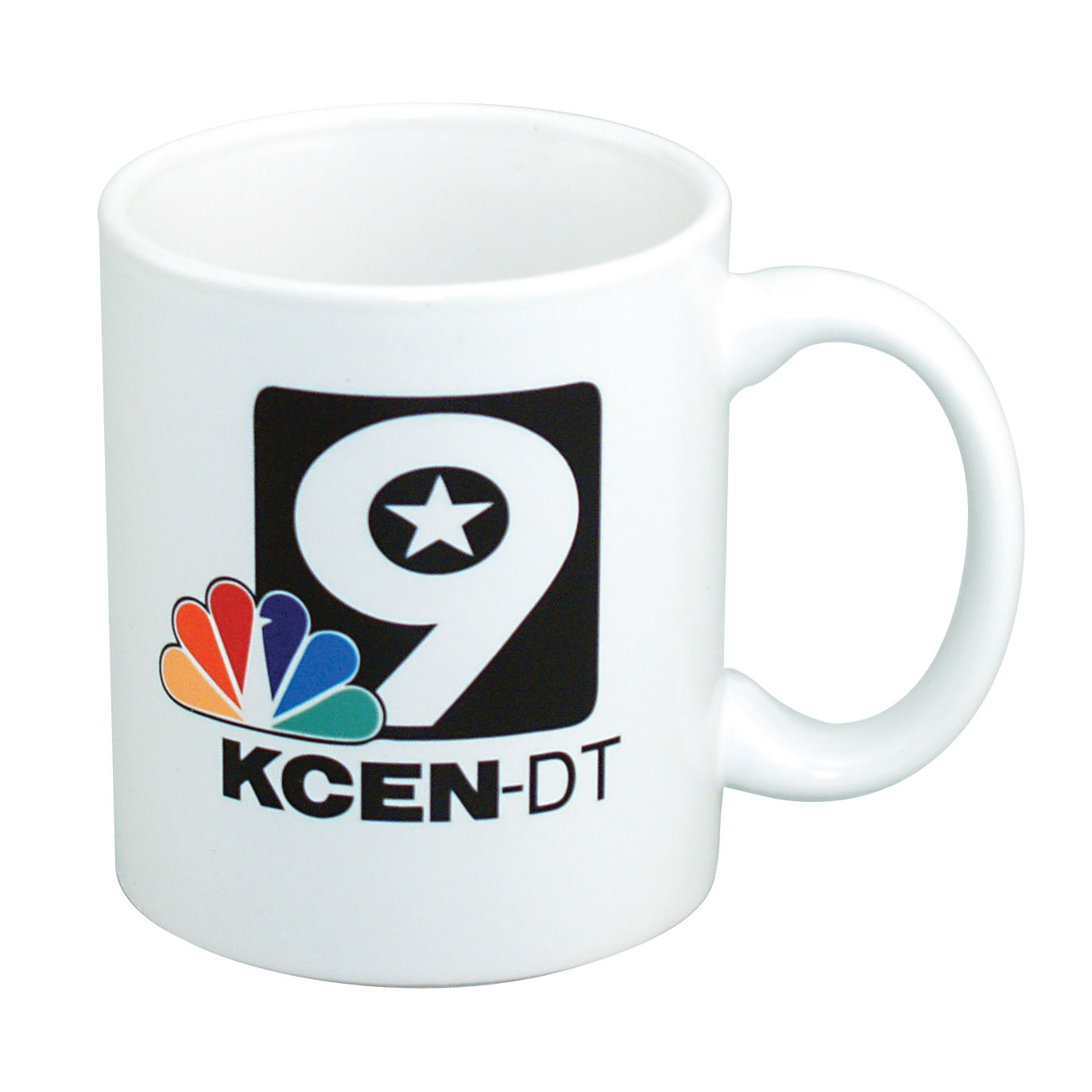 11 Oz. White Ceramic Mug w/4 Color Process 2