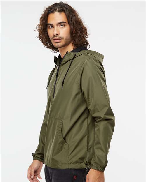 Unisex Lightweight Quarter-Zip Windbreaker Pullover Jacket - EXP54LWP 26