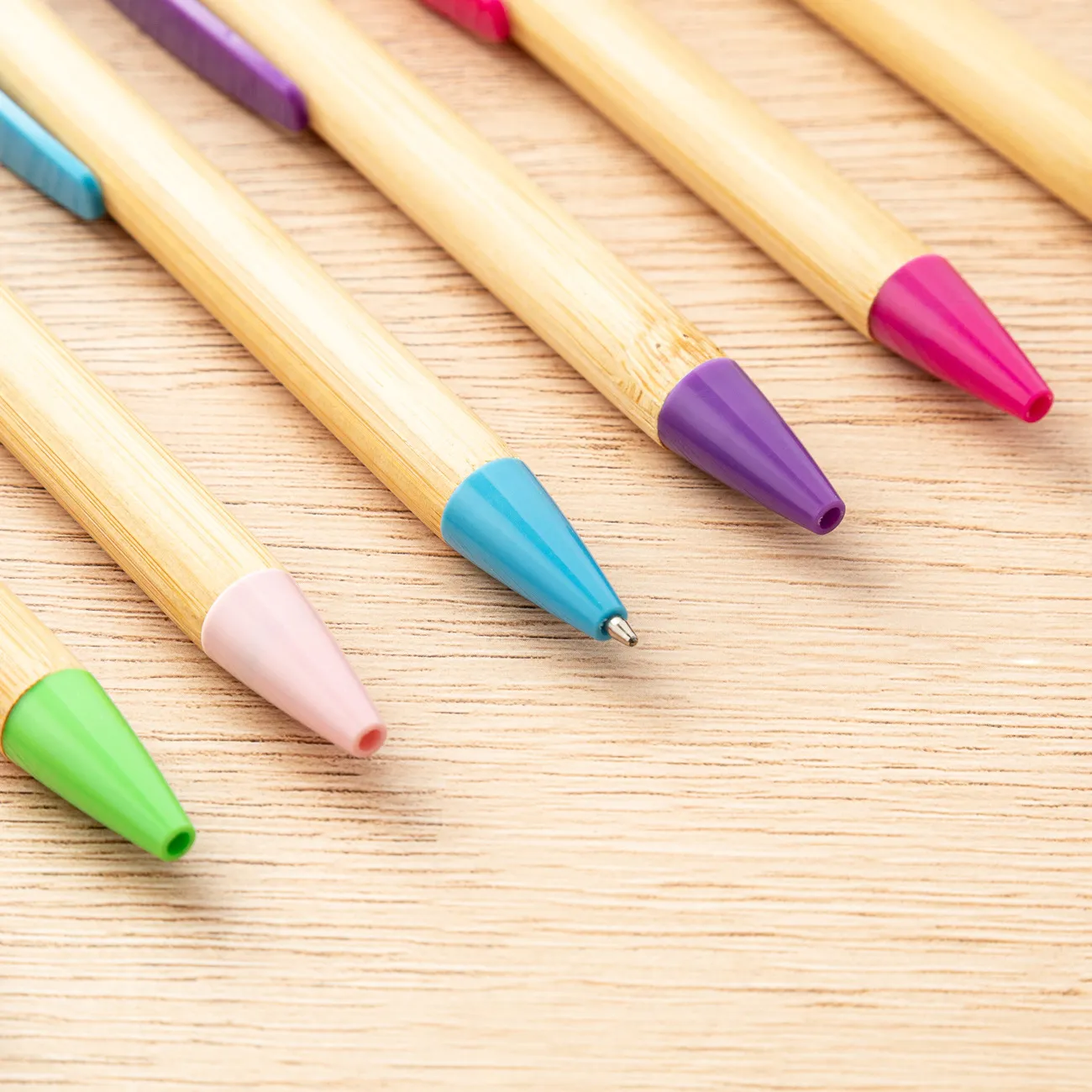 Eco-friendly Bamboo Click-action Pen 2