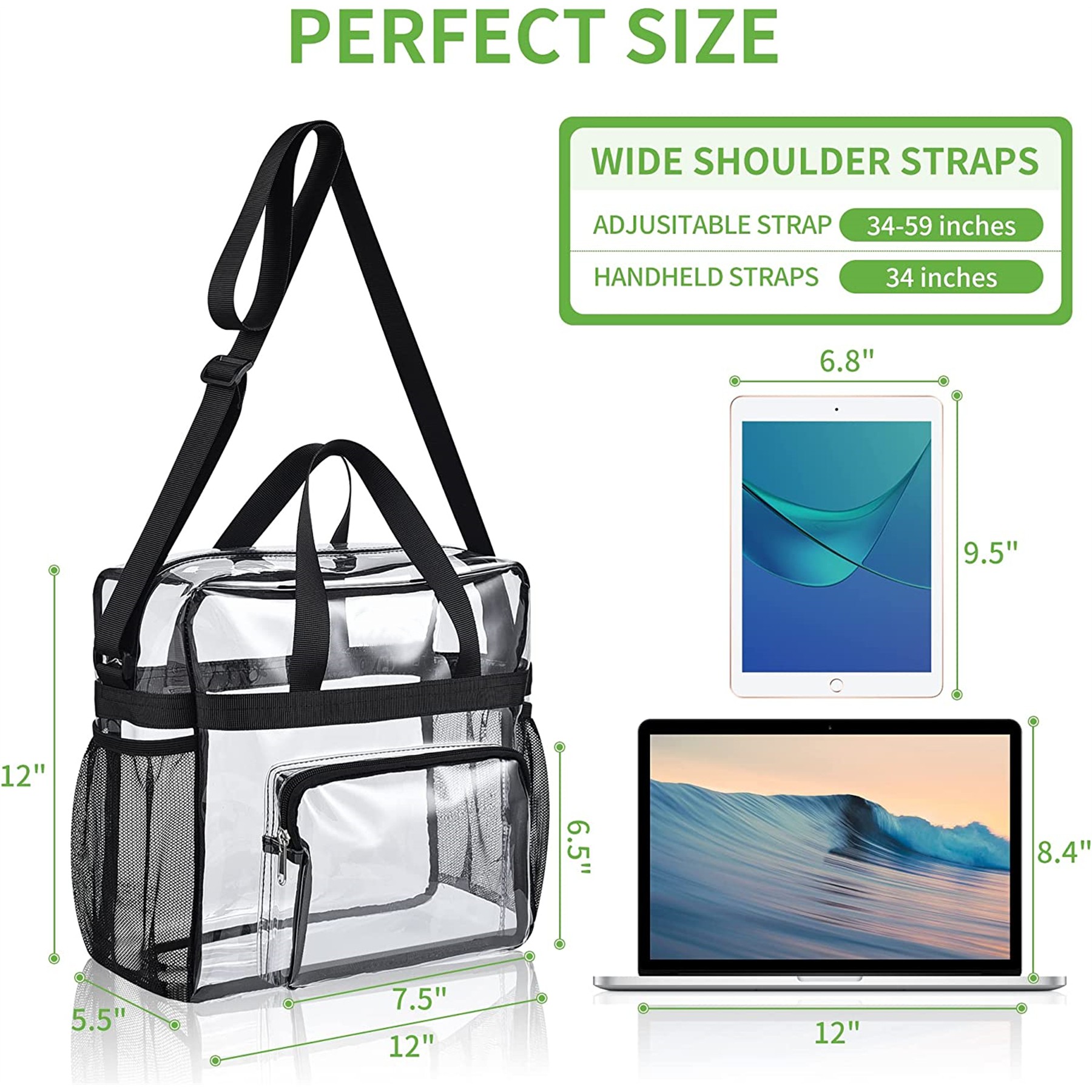 Clear Tote Bag 4
