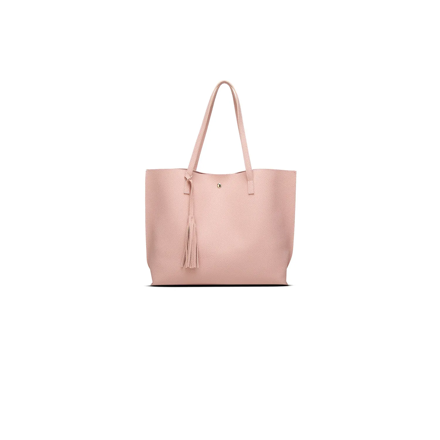 Soft Faux Leather Tote Shoulder Bag 2