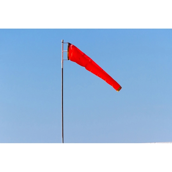 Blank Orange Airport Windsock 1