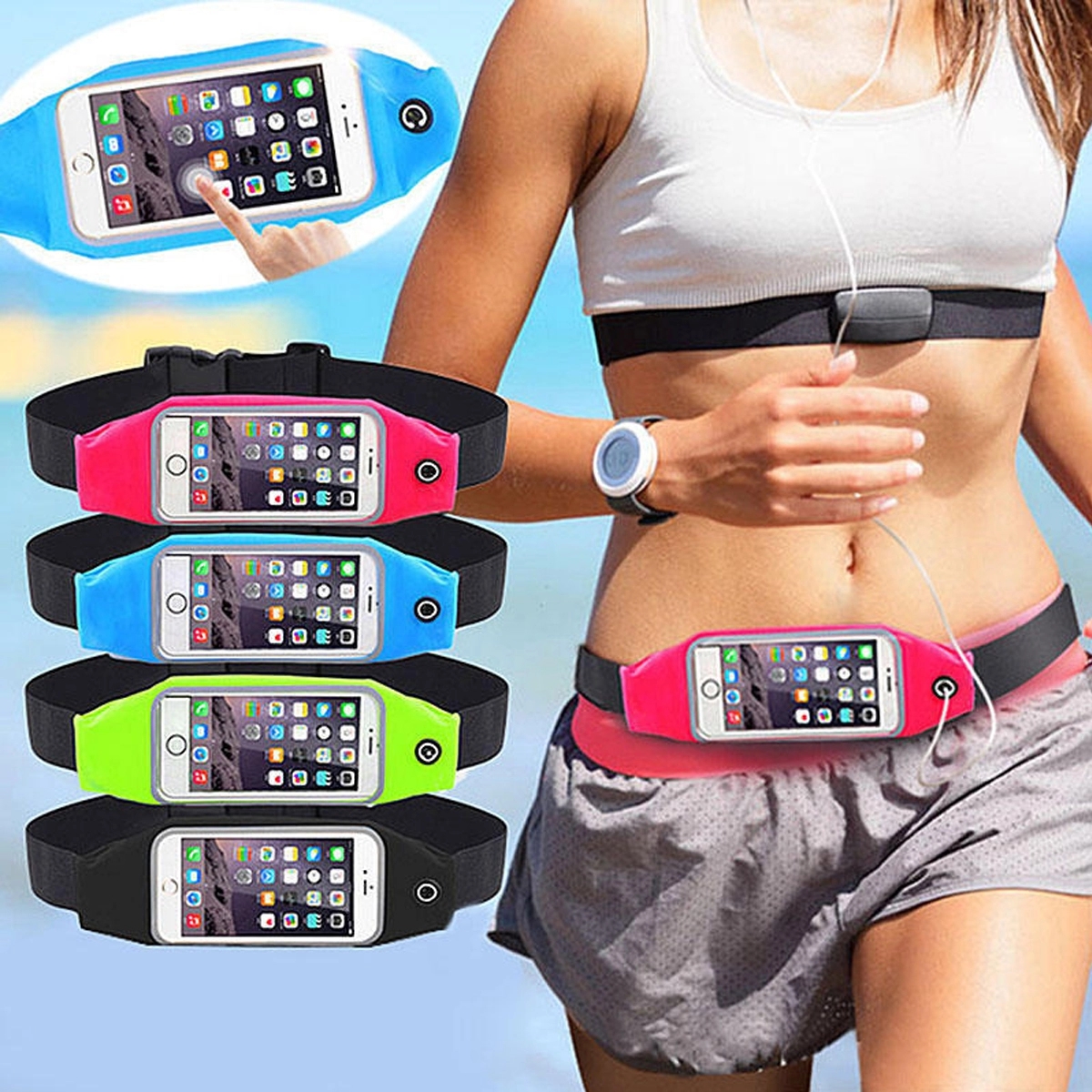 Waterproof Sports Running Waist Pack 1