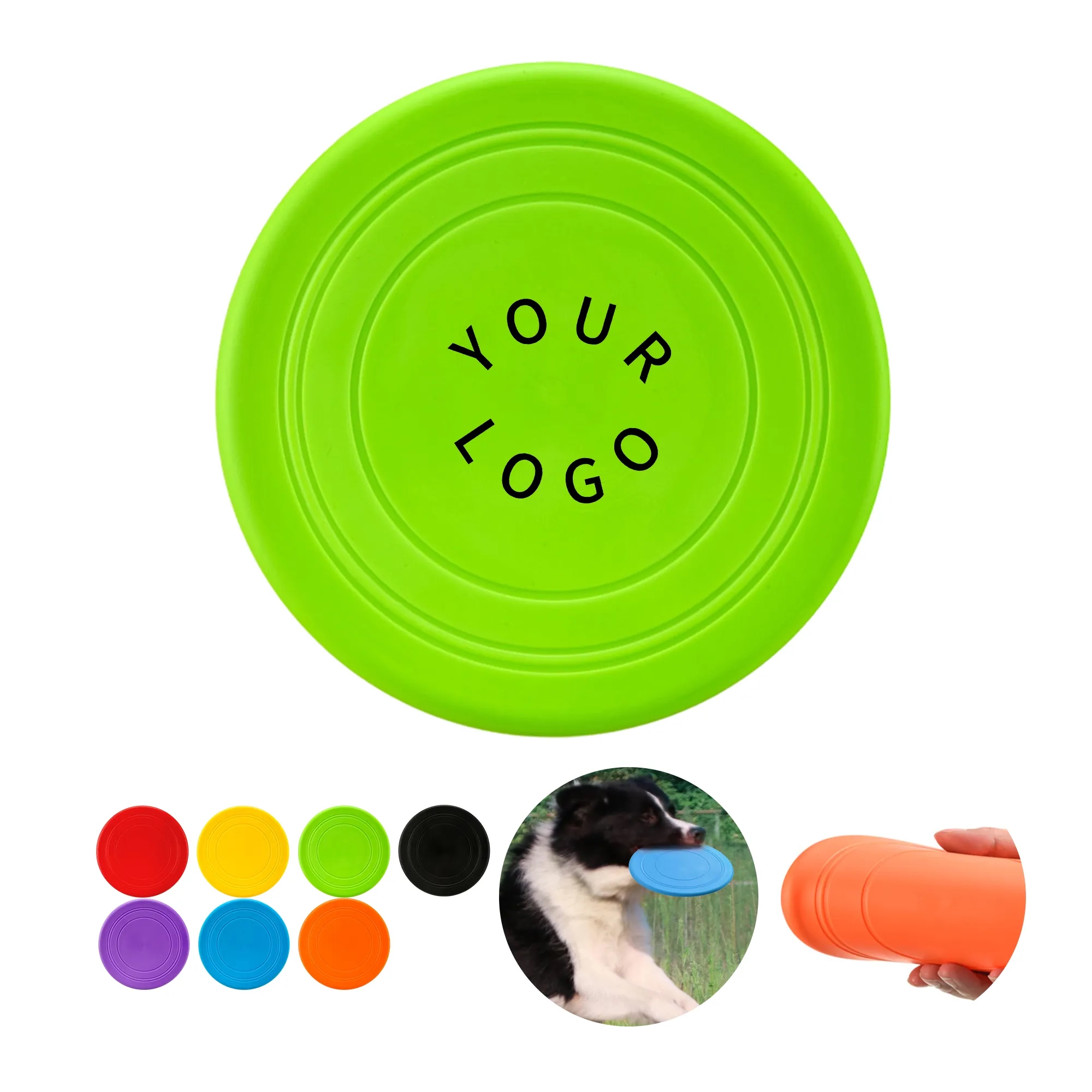 Abrasion-Resistant Pet Flying Disc for Trai 1