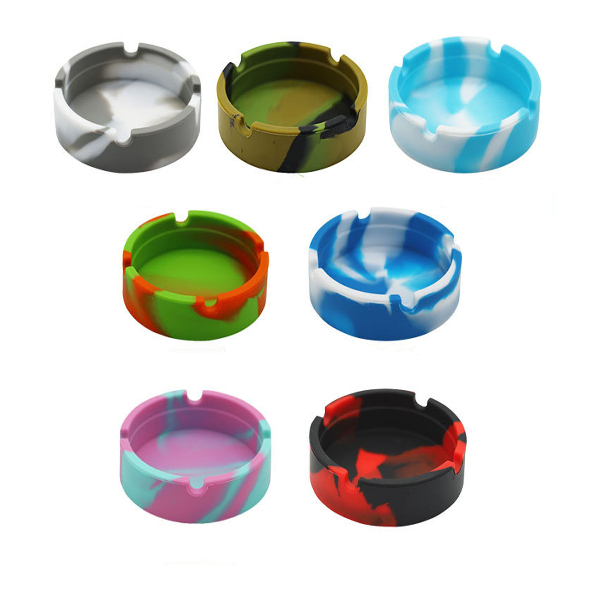 Silicone Round Ashtray 2