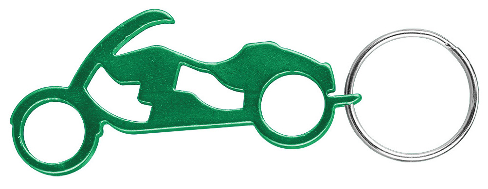 Motorcycle Shaped Bottle Opener Key Holder 2