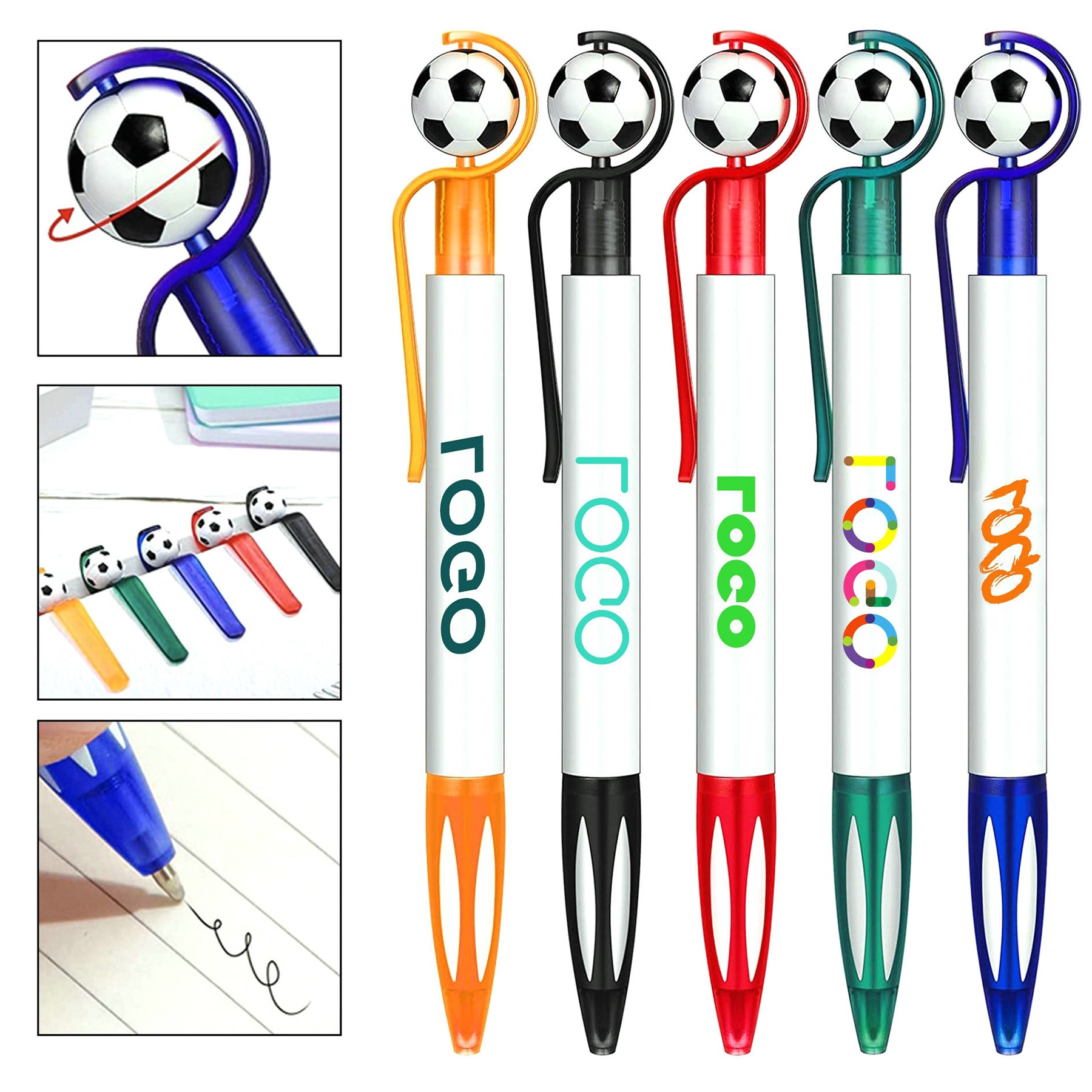 Soccer Shape Ballpoint Pen