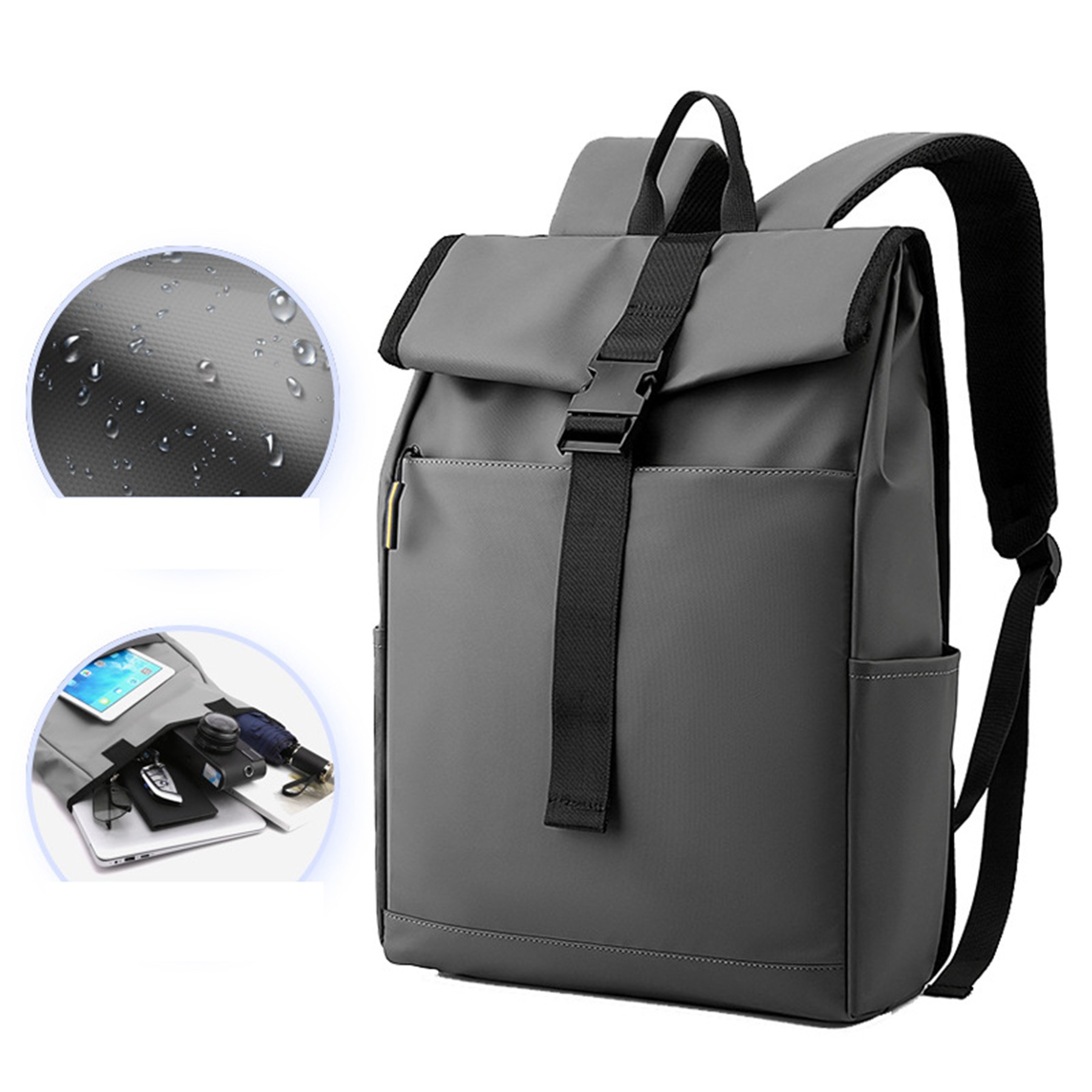 Laptop Backpack 15.6 Inch Work Business Backpacks 4