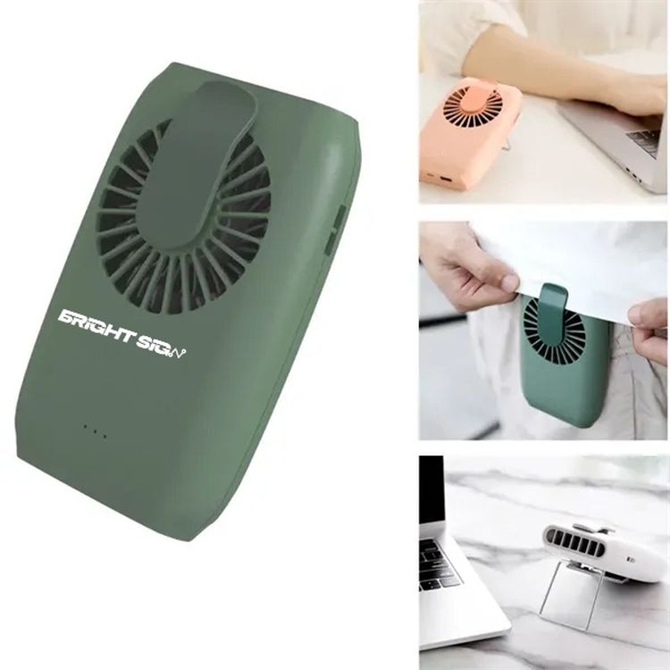 Mini Dual-Mode Waist and Necklace Fan (2000mAh) 2