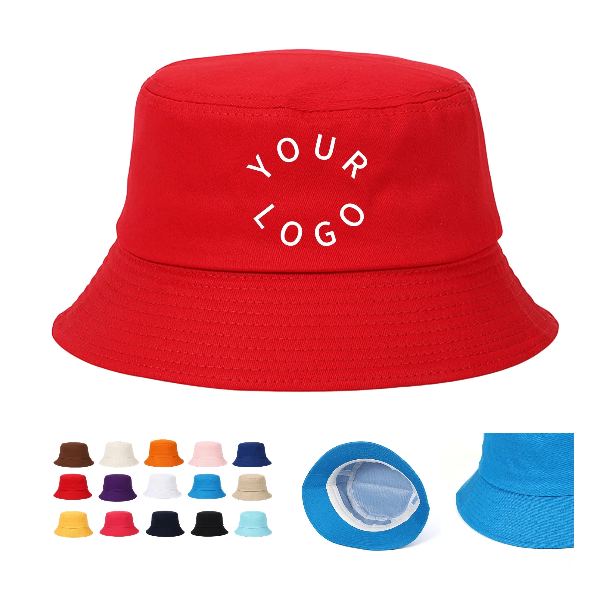 Foldable Cotton Sun Hat 2