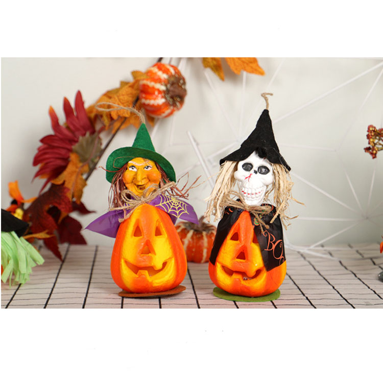 Spooky Halloween Pumpkin Witch Jack O Lantern