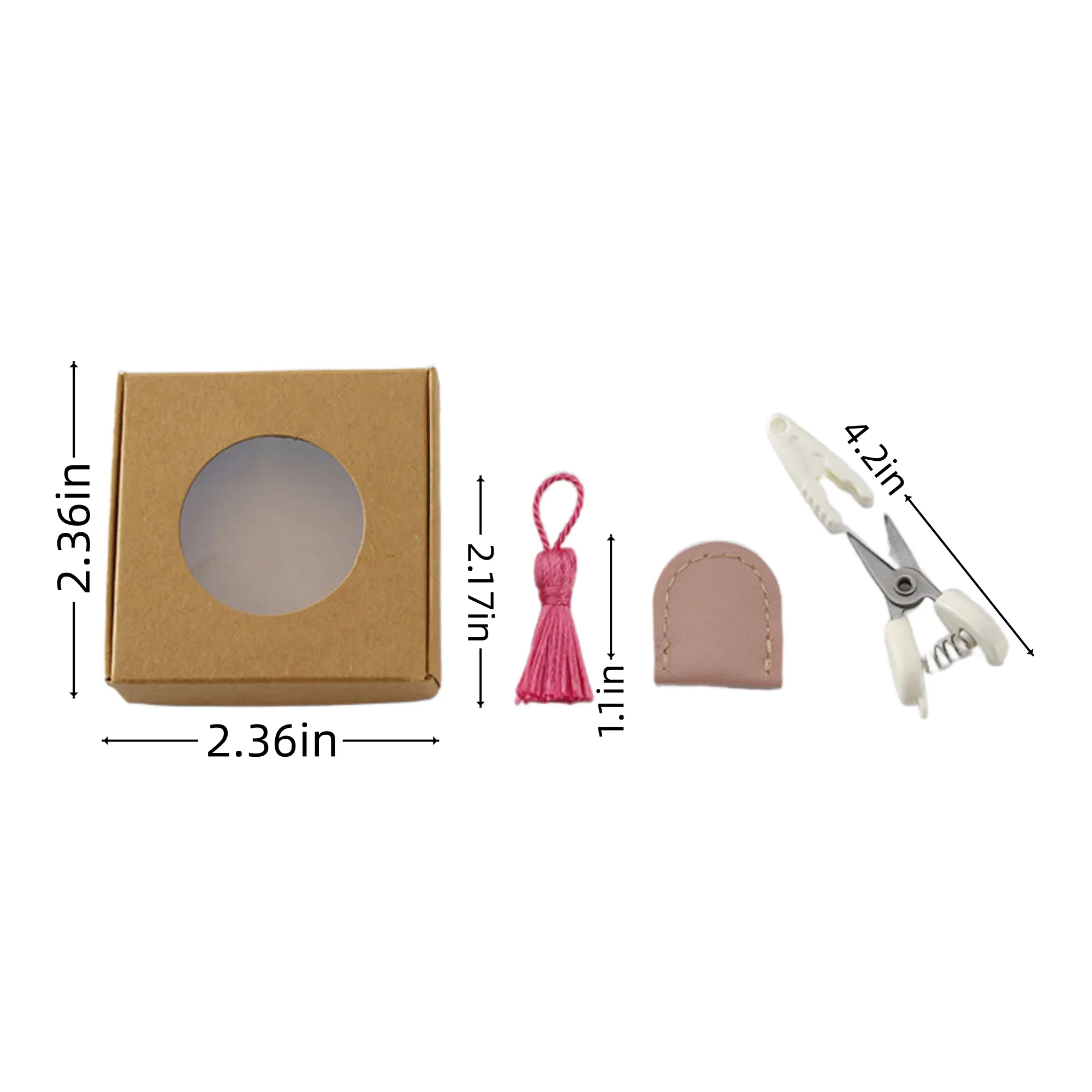 High Precise Scissors Sewing Craft with Protective Cover 2