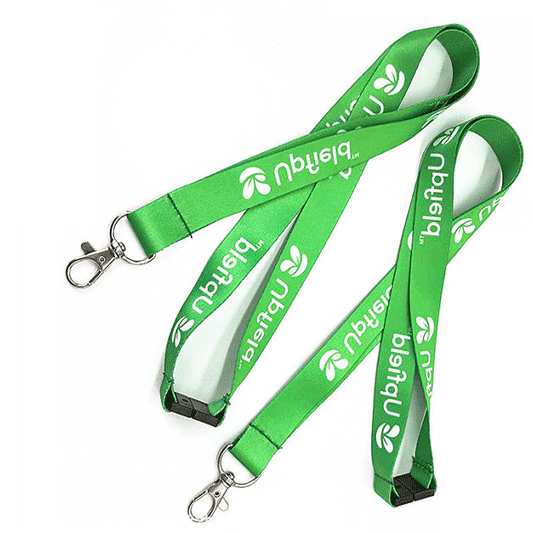 3/4" Polyester Dye Sublimation Lanyards w/Safety Break and J-hook Clip 3