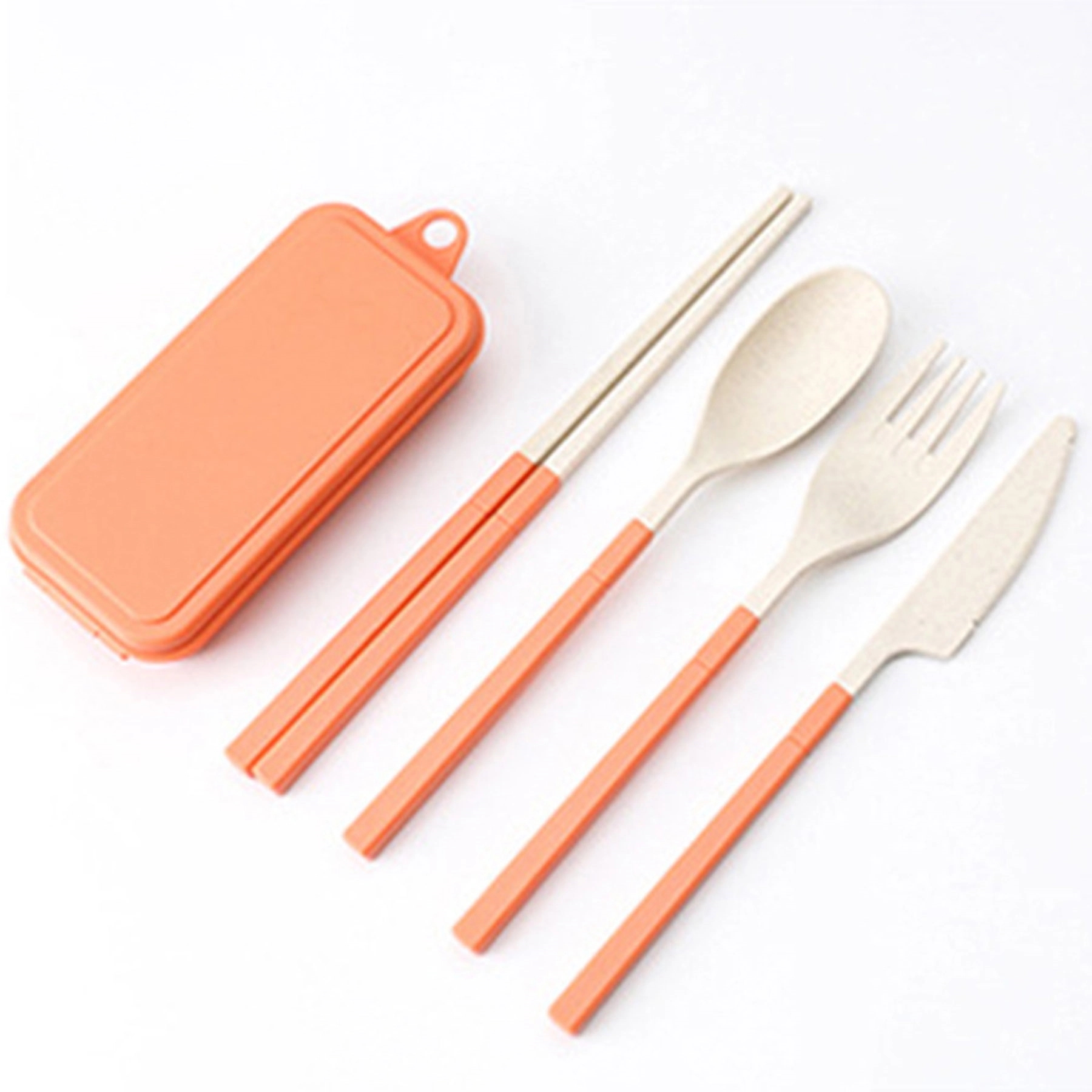 4 Pack Collapsible Portable Cutlery With Case 3