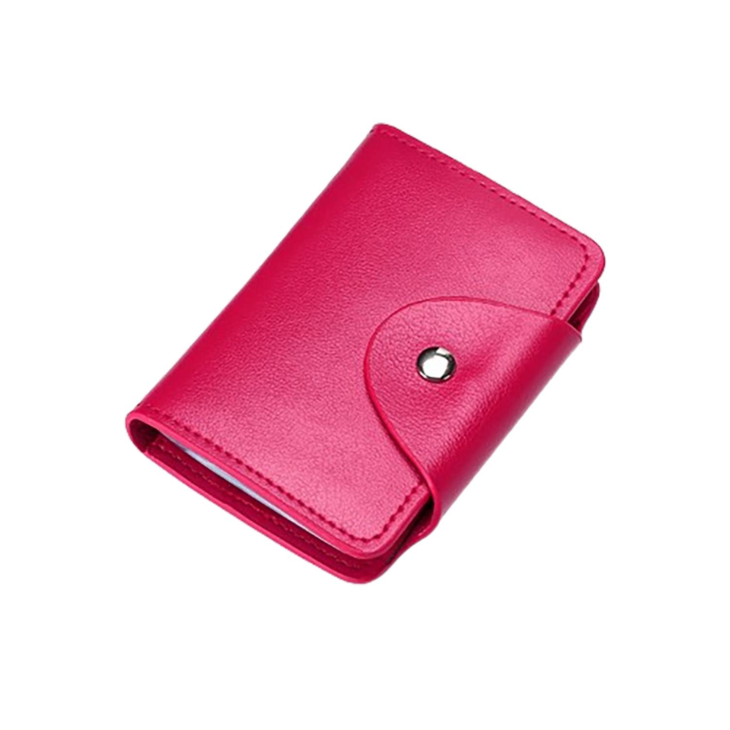 Waterproof Genuine Leather Business Card Holder 1