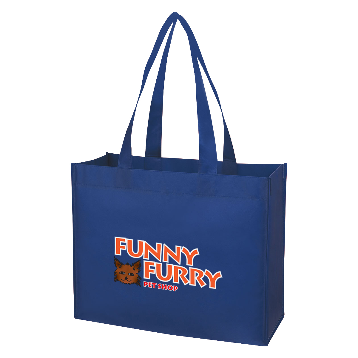 Matte Laminated Non-Woven Shopper Tote Bag 18
