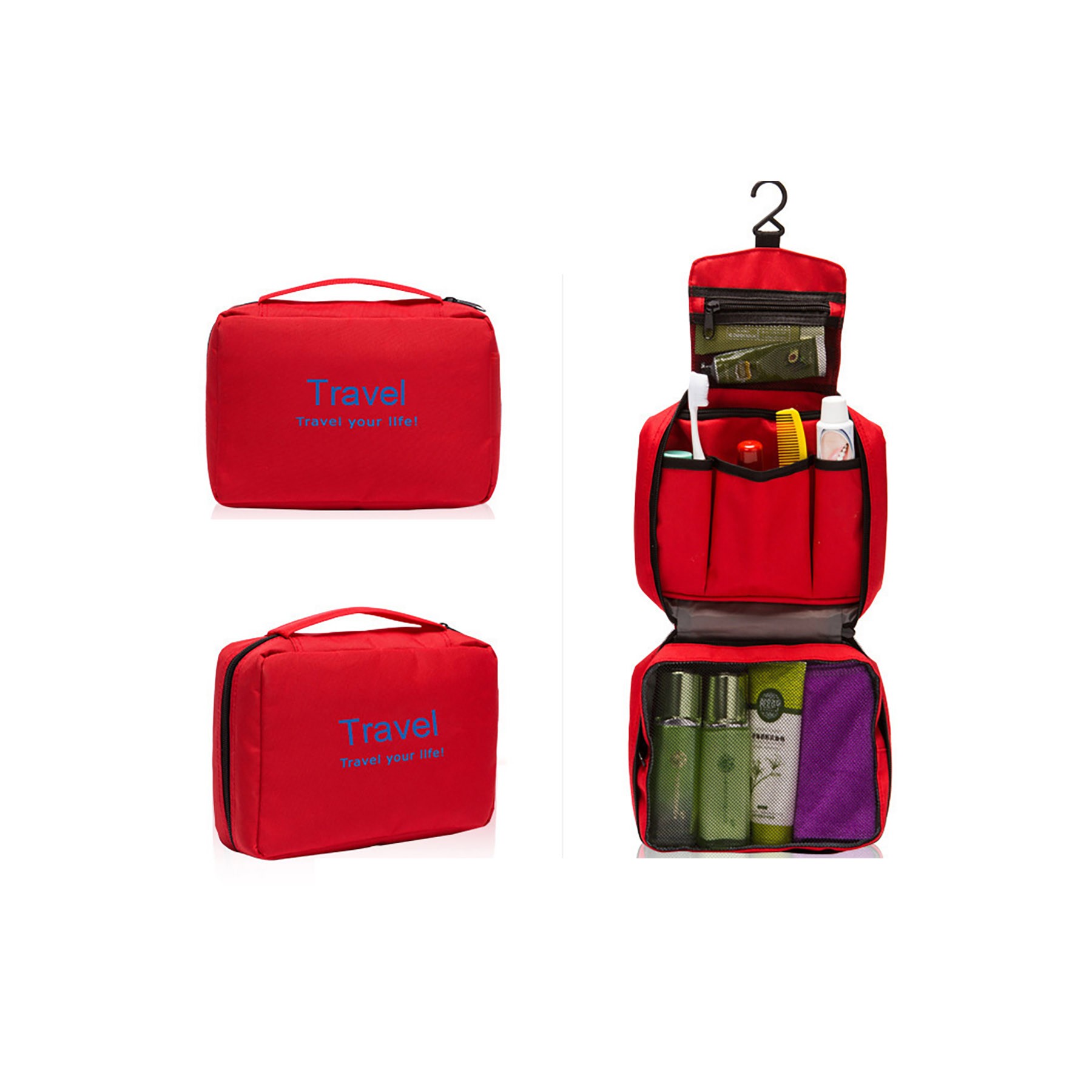 Foldable Travel Cosmetic Organizer 4