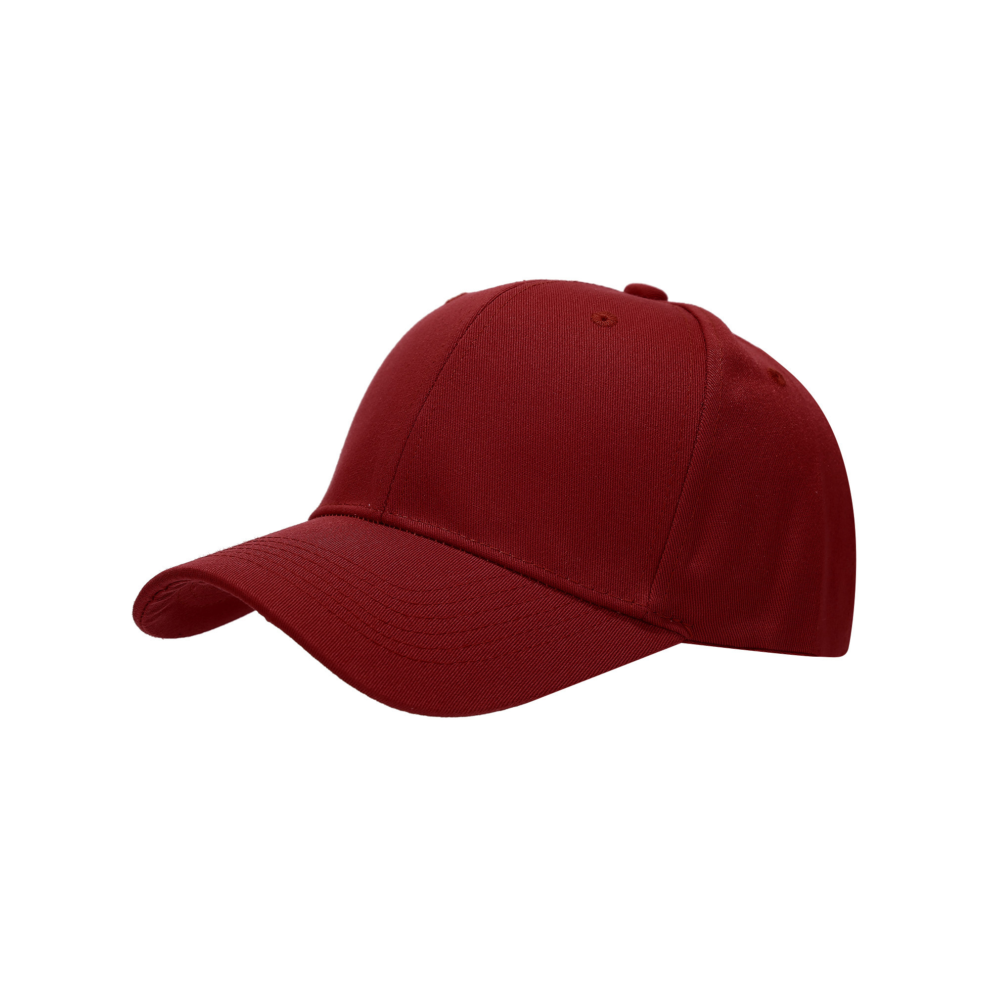 Cotton Adjustable 6 Panel Baseball Cap 5