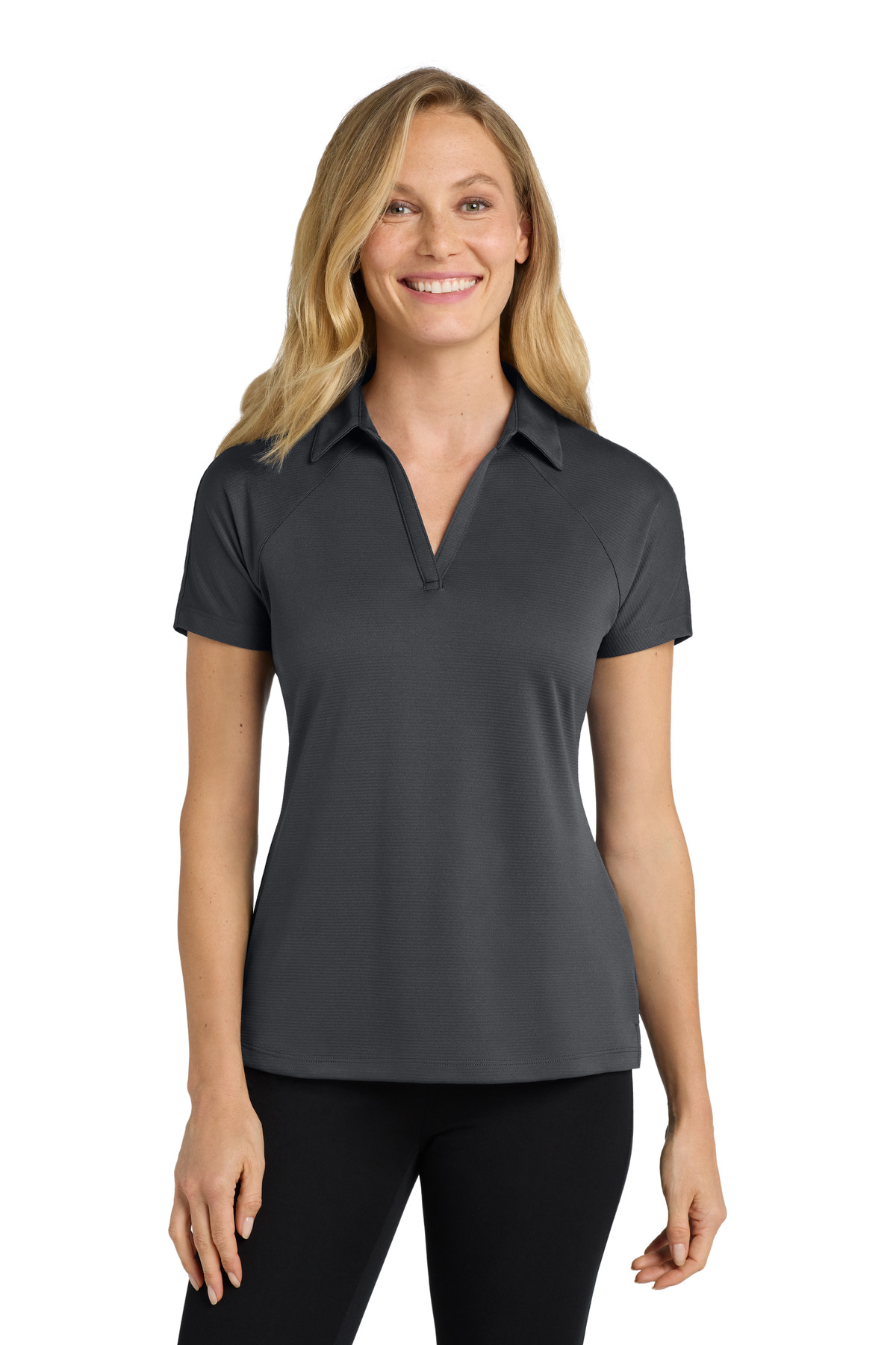 Port Authority Women's Crossover Raglan Polo. L575 24