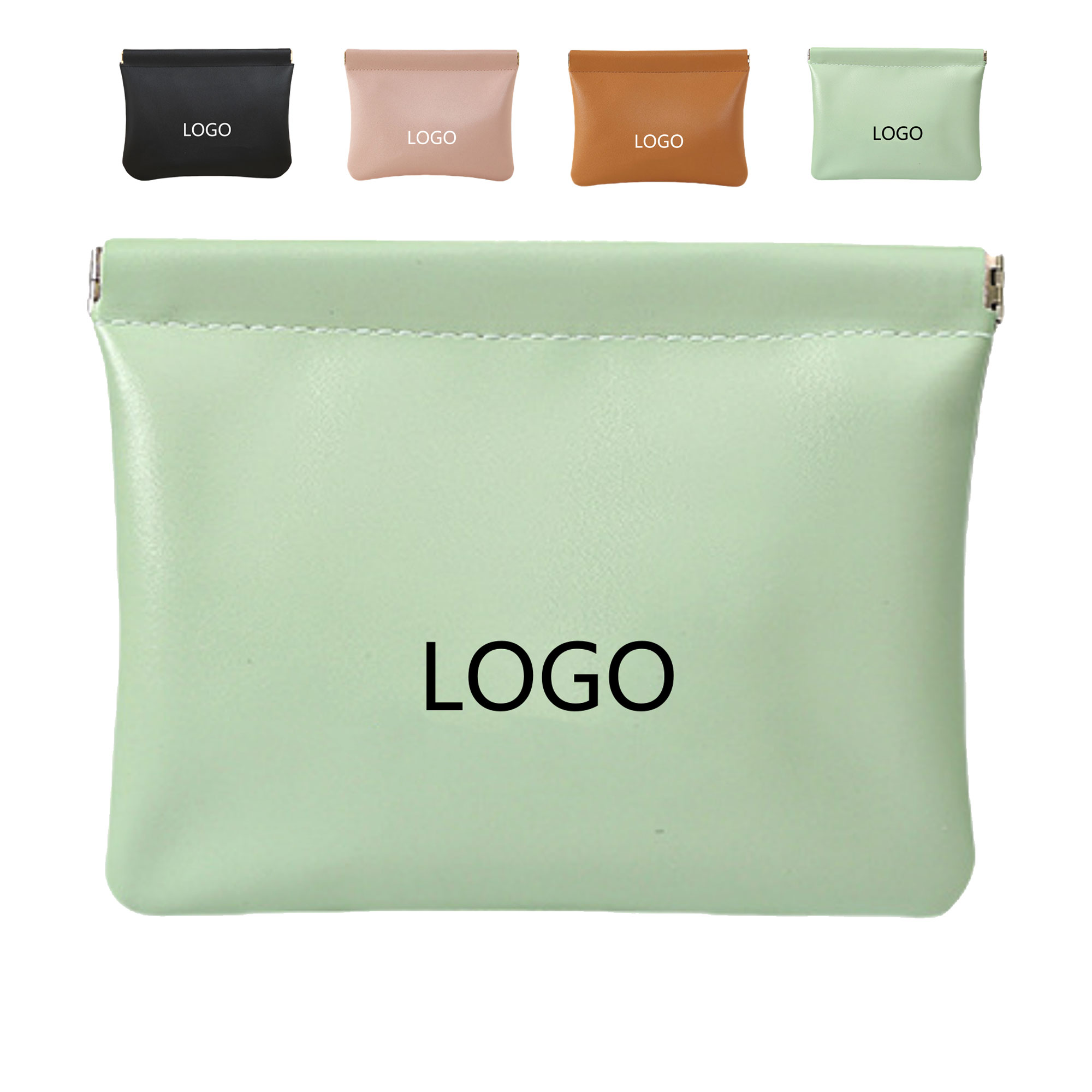PU Coin Pouch Automatic Closure 3