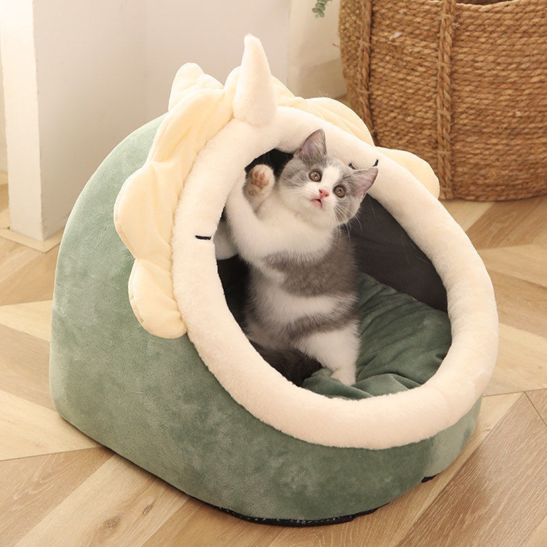 Washable Pet Bed Cave 3