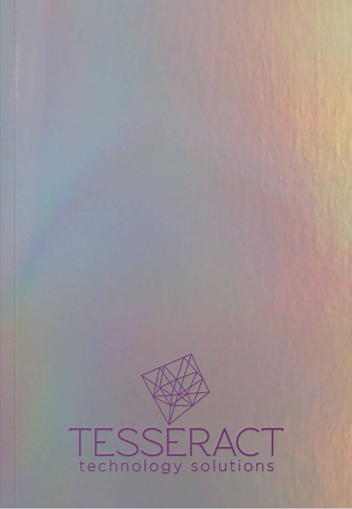 Holographic Rainbow Flex NotePad