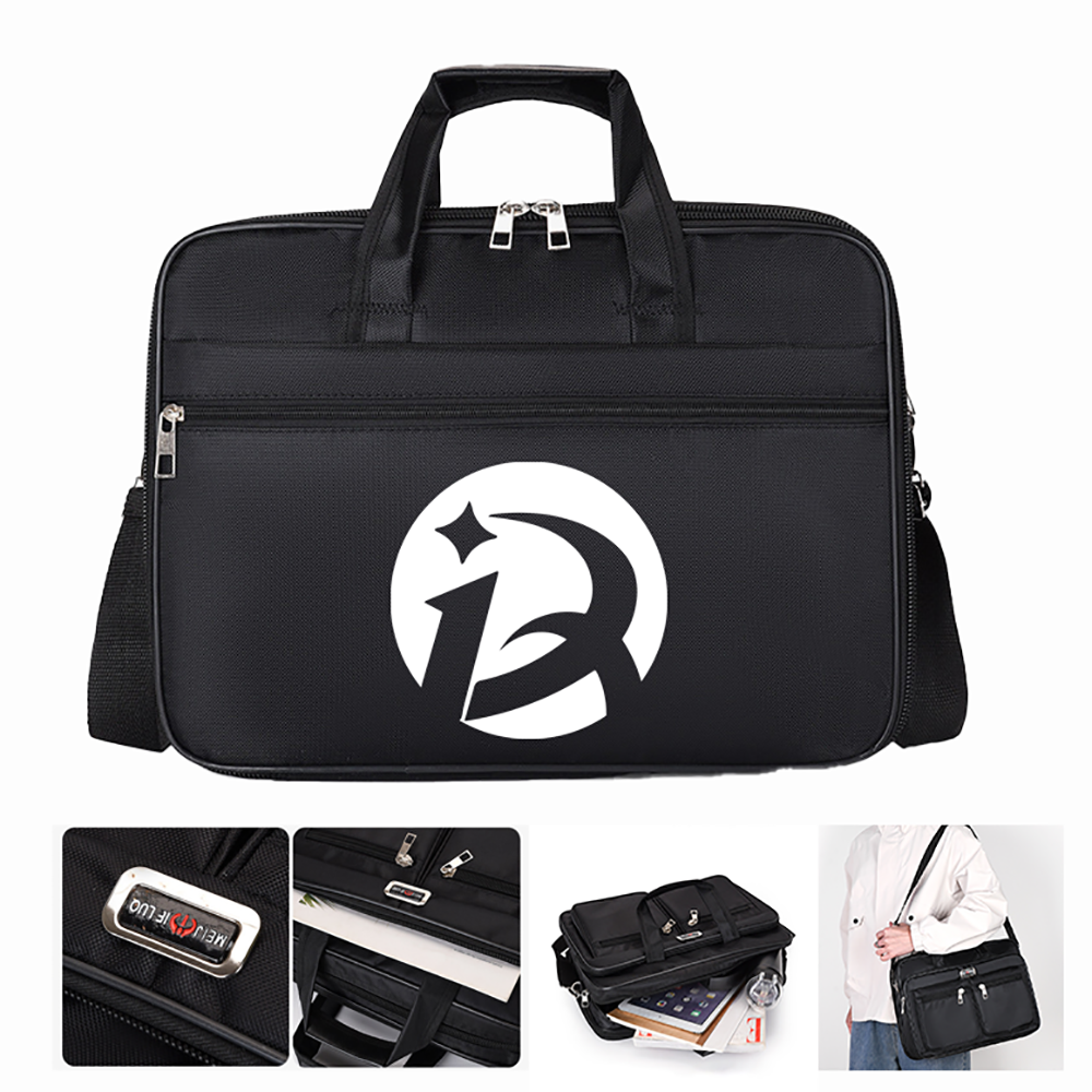 Document Bag Briefcase with Zipper 2