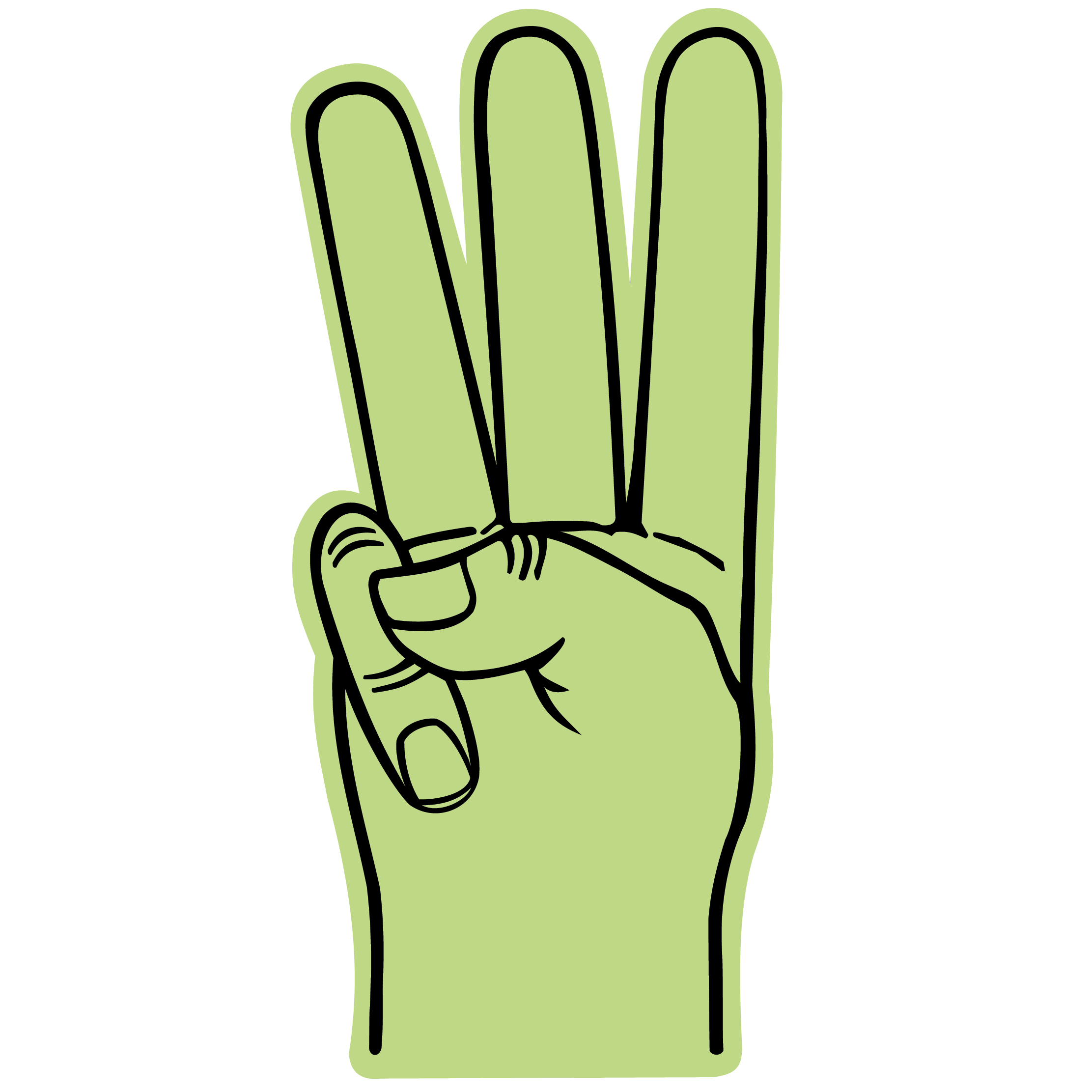 3 Fingered Hand Mitt 9