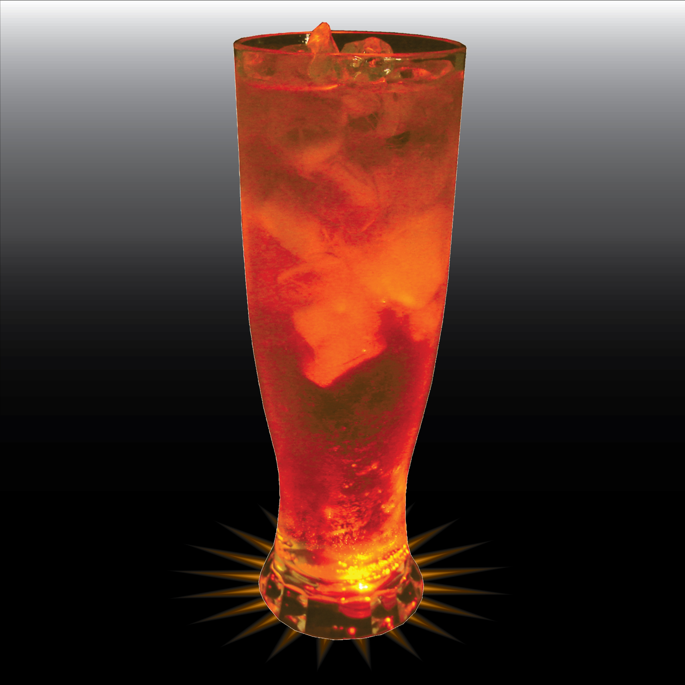 22oz Single Light Tall Fluted Plastic Pilsner Cup 11