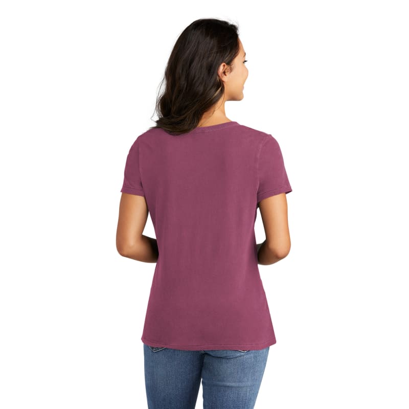 Port & Company Women's Beach Wash Garment-Dyed V-Neck Tee 41