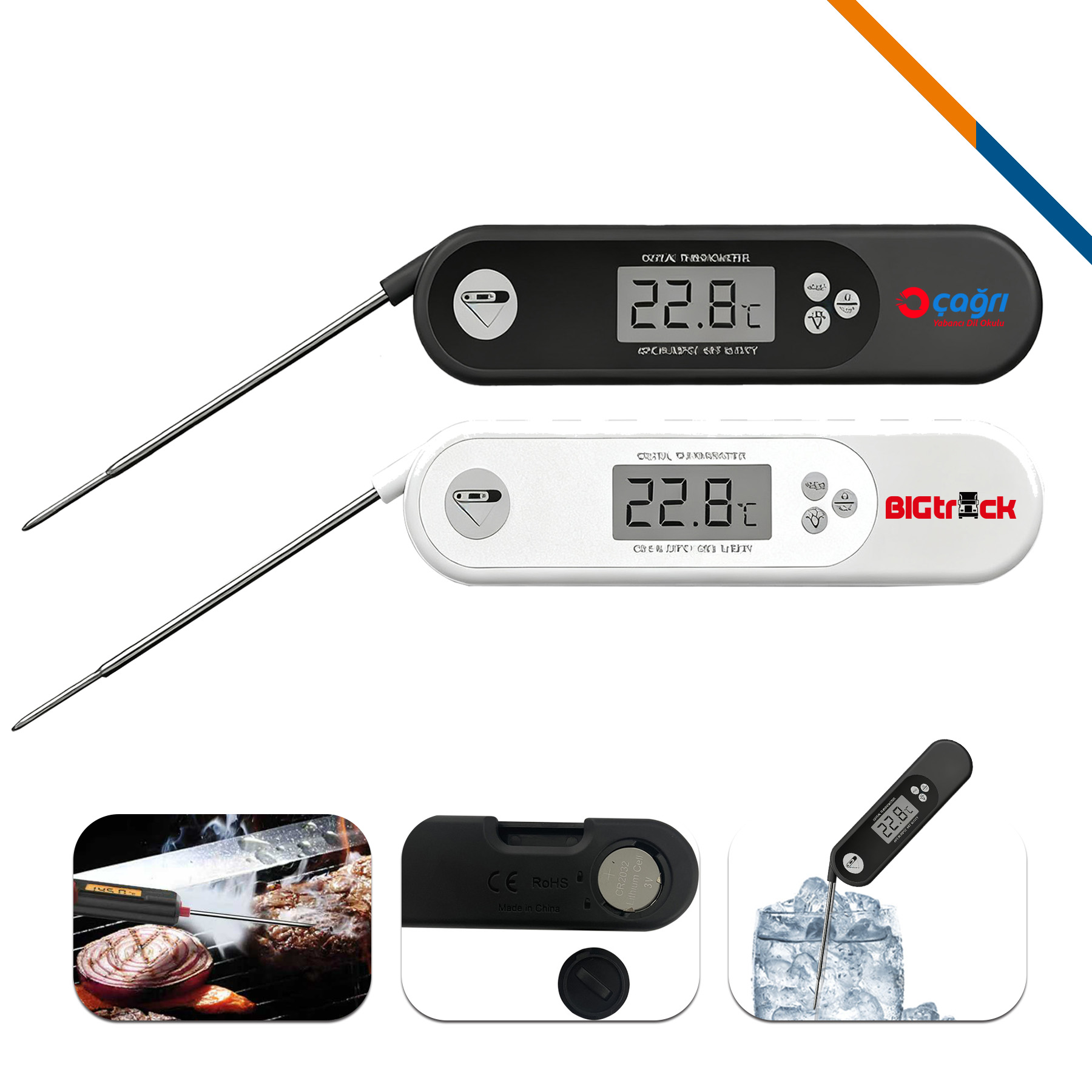 Heatroz Foldable Digital Food Thermometer 4
