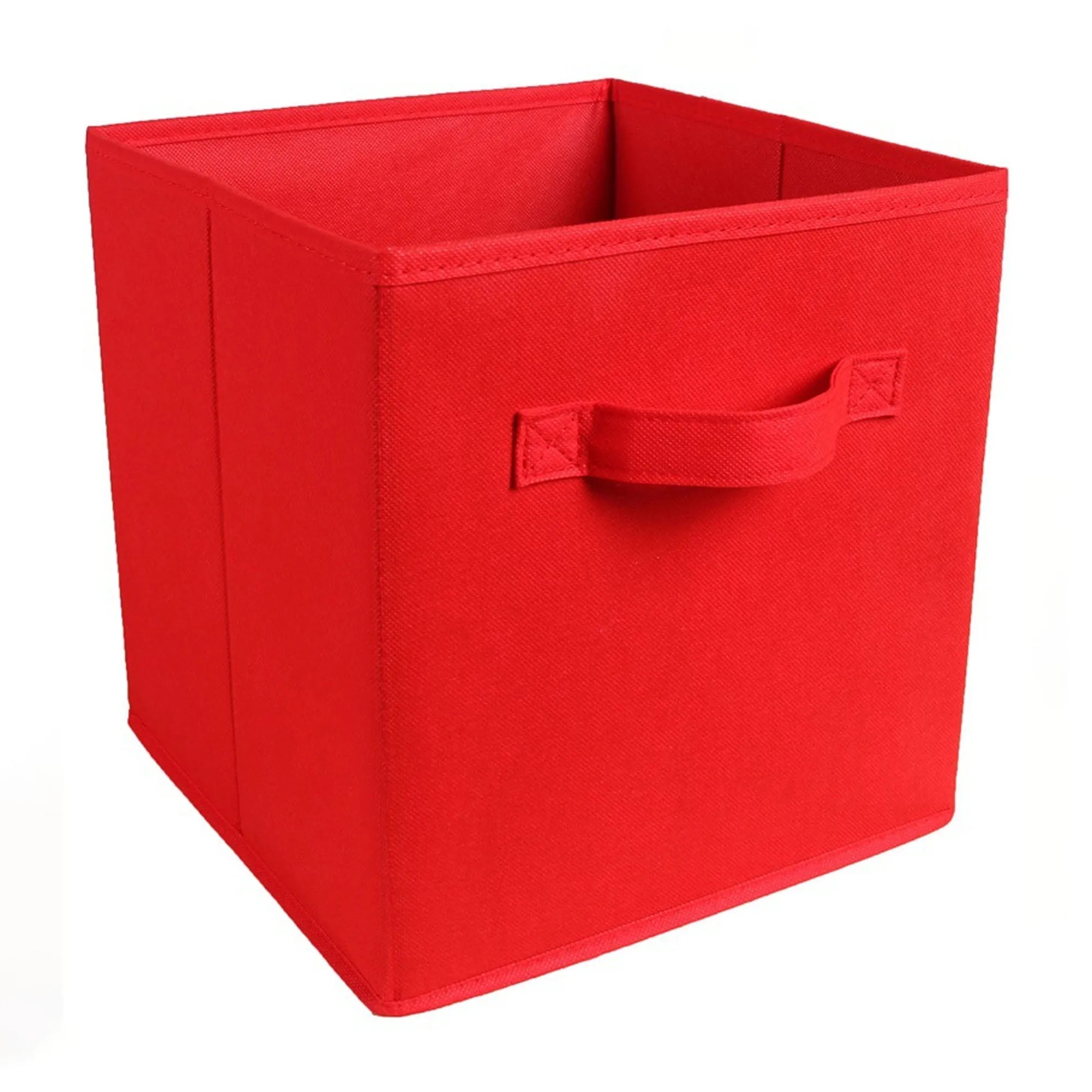 Fabric Storage Box Clothes Organizer With Handle 2