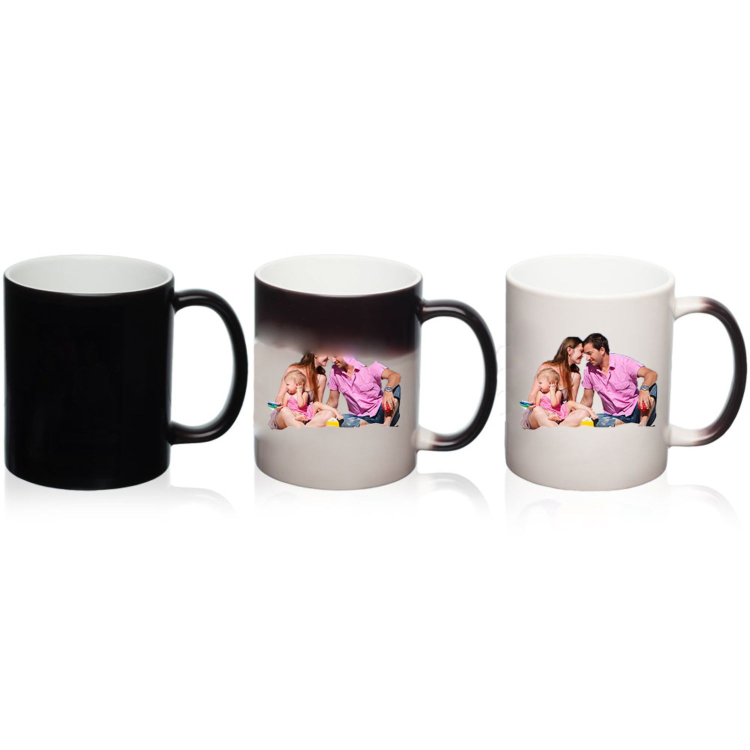 11 oz. Magic Customized Photo Ceramic Mugs 1