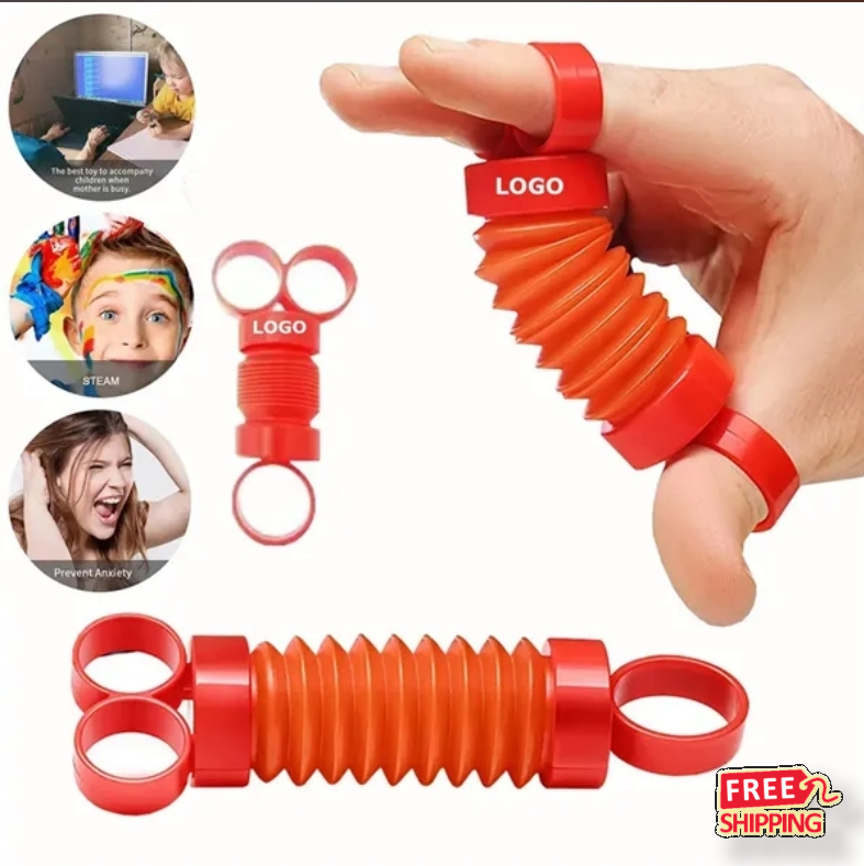 Bulk Custom Finger Popper Fidget Toys for Kids Hand Strengthening Stress Relief 1