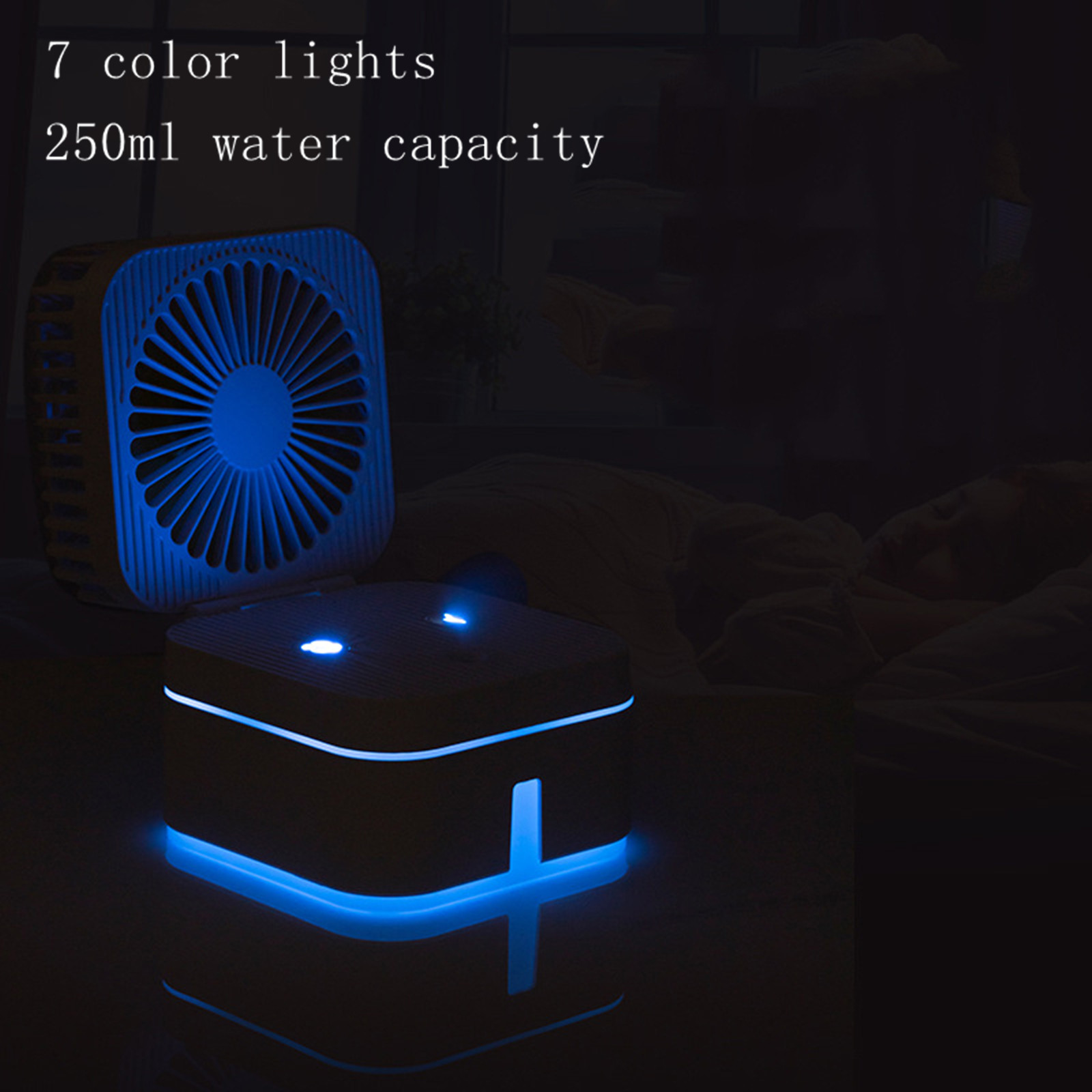 Mini Handheld Foldable Misting Portable Fan/ water cooling fan 7