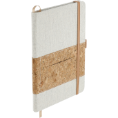FSC® Mix 5.5" x 8.5" Recycled Cotton Cork Notebook 47