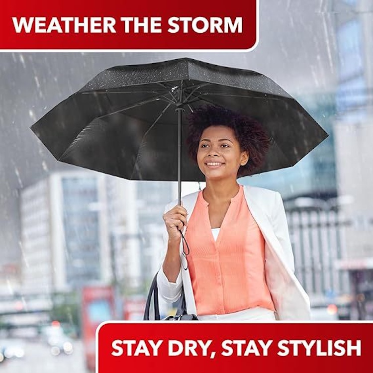 Automatic Folding Rain Umbrella 6