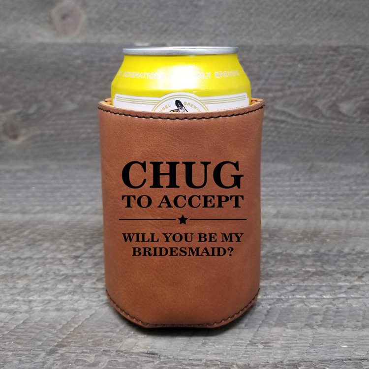 PU Beer Can Cup Sleeve 2