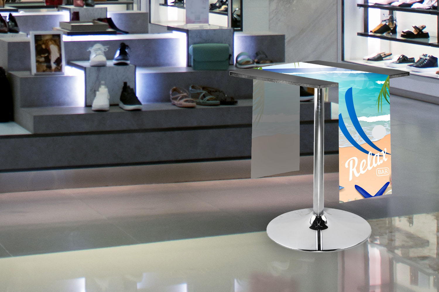 12" LazerLine Table Runner Full-Color Full-Bleed 2