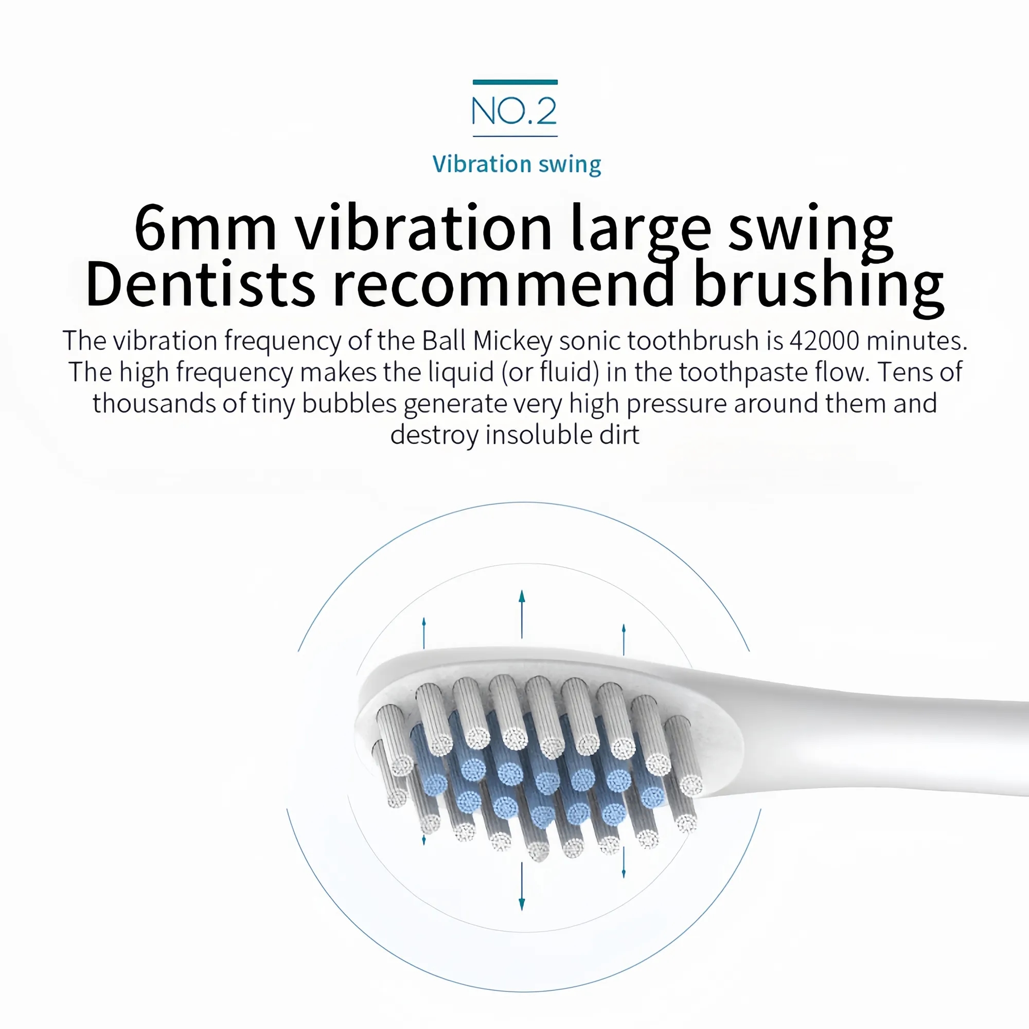 Rechargeable Electric Toothbrush With Replacement Brush Head 7