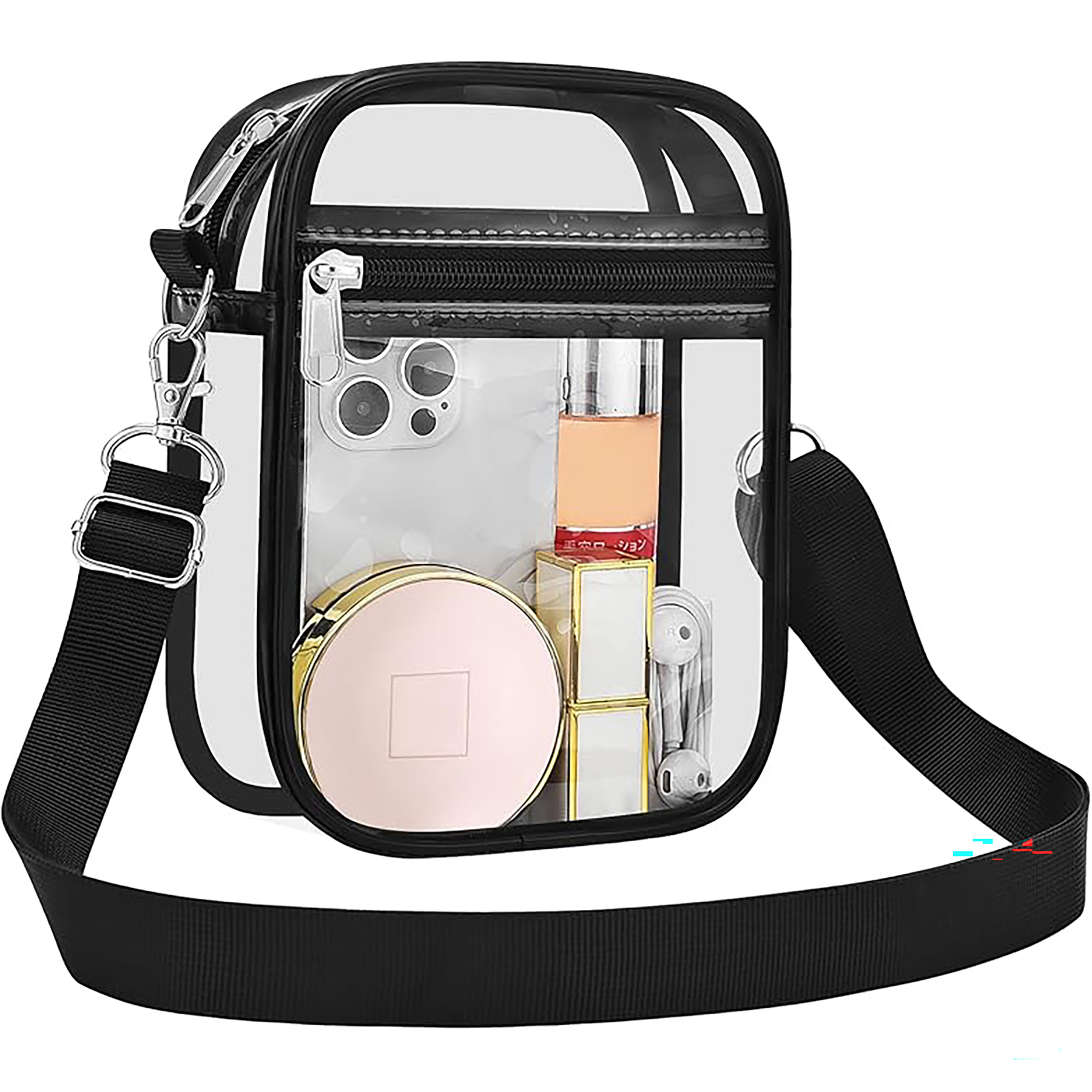Men's and Women's Transparent Crossbody Wallet 23