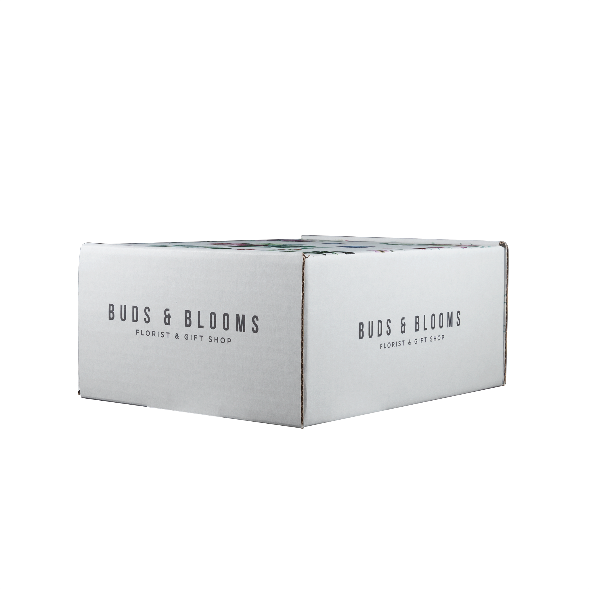 Mailing Box, B-Flute9" x 7" x 4" - White - D - 252 sq in 1