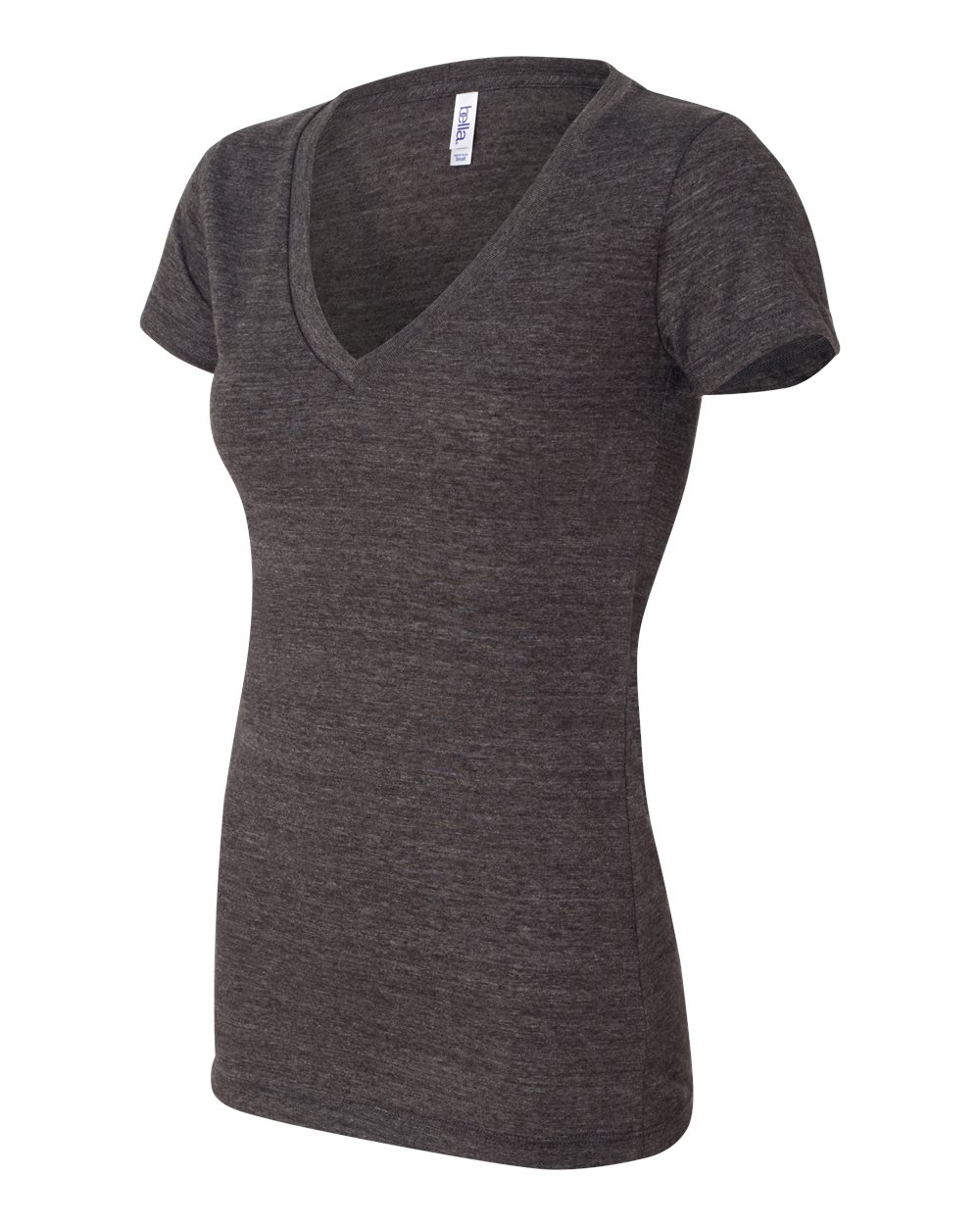 Women's Triblend Deep V-Neck Tee - 8435 6