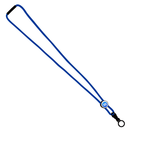 3/16" Nylon Cord Lanyard with Snap-Buckle Release, Standard O-Ring & Slider 65