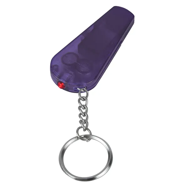 Custom Whistle Light Keychains 1