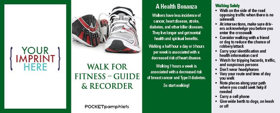POCKET PAMPHLET - Walk for Fitness Pocket Pamphlet 1