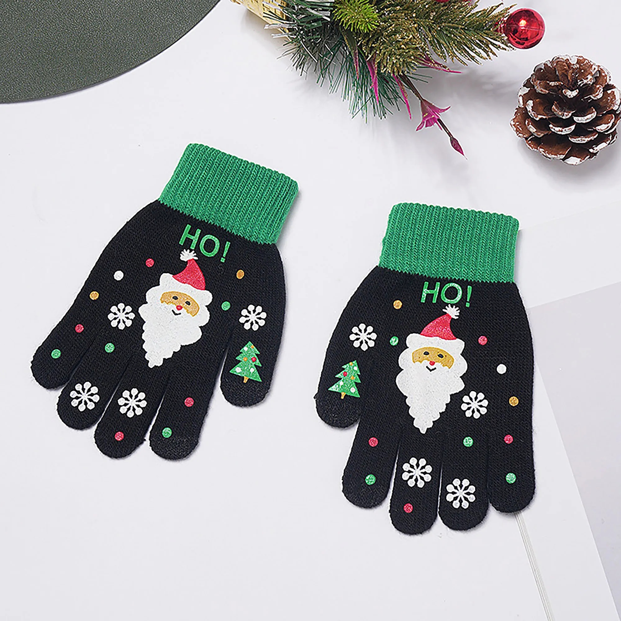 Christmas Gloves With Logo For Christmas, Holidays 4