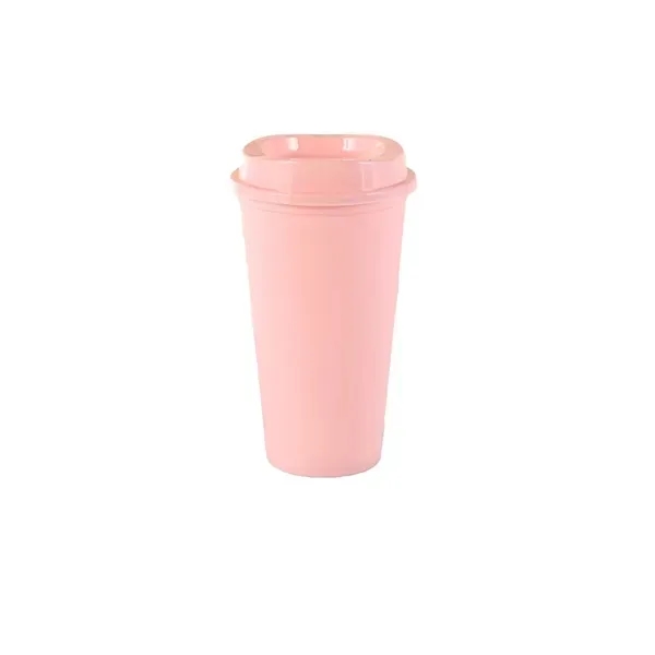 16oz Colorful Plastic Cup - Vibrant Reusable Drinkware 21