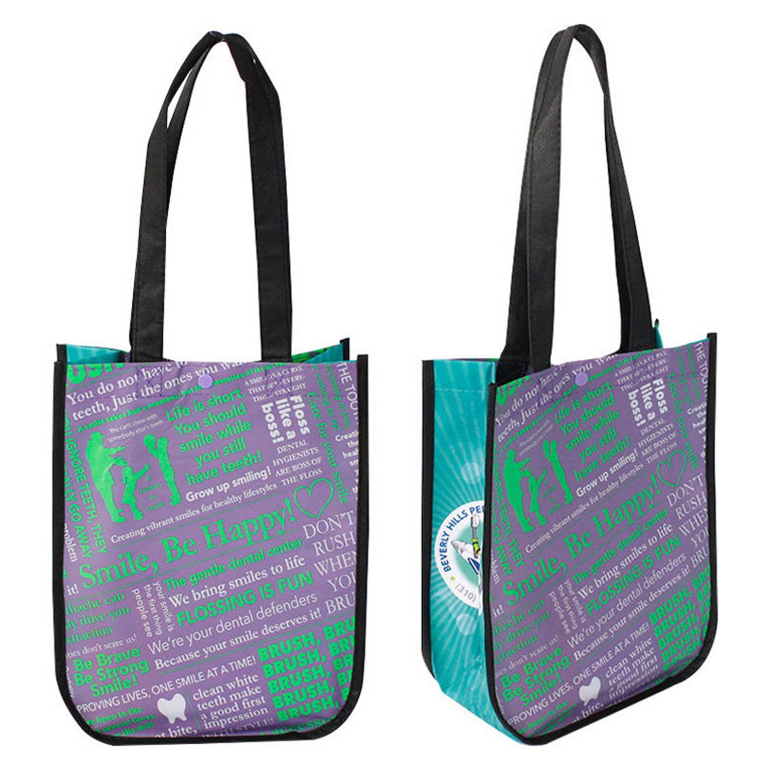 Non Woven Shopping Recycled Tote Bags for Supermarket 4