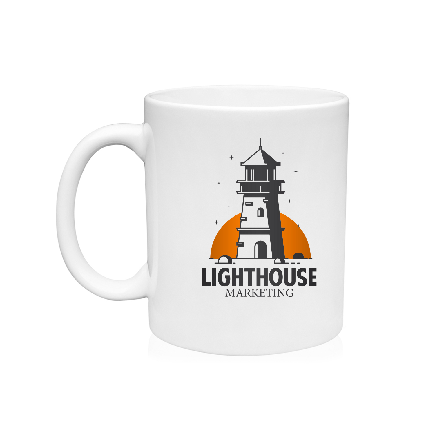 11 oz. Ceramic Custom Mug (2 Color Imprint) 14